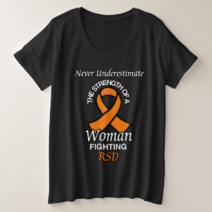 Niemals unterschätzen/Band/Frau...RSD Große Größe T-Shirt