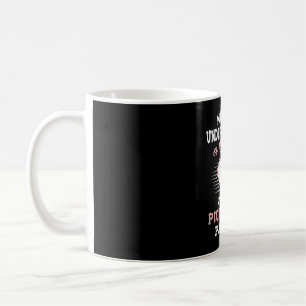 Niemals unterwürfige Frauen mit einem Pickleball-P Kaffeetasse