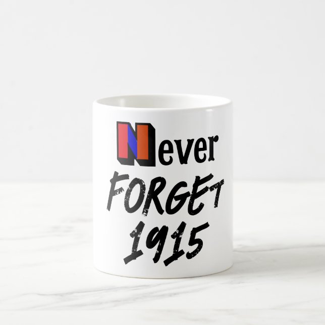 Niemals vergessen 1915 Kaffeetasse (Mittel)
