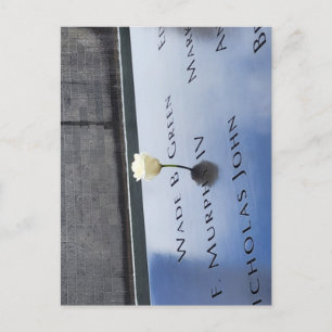 Niemals vergessen postkarte