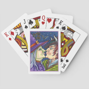 NIEMALS ZU ALT FÜR ROMANZE, HEXE & KRIEGSLOCK IN L SPIELKARTEN