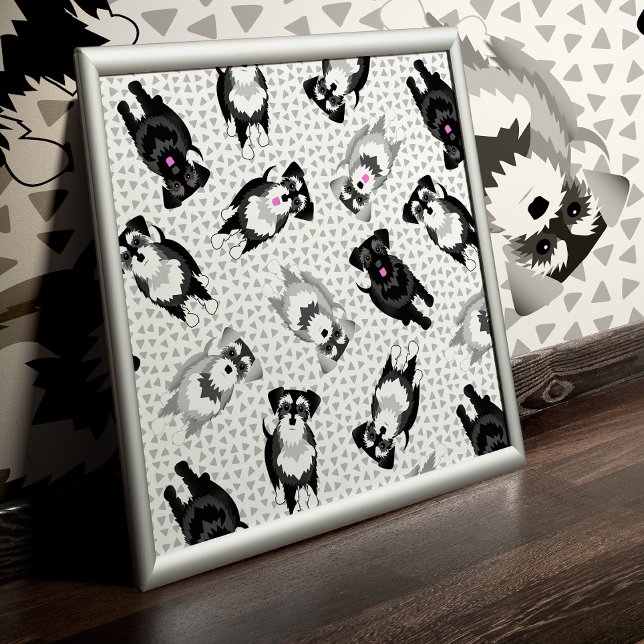 Niemals zu viele Schnauzer Poster (Von Creator hochgeladen)