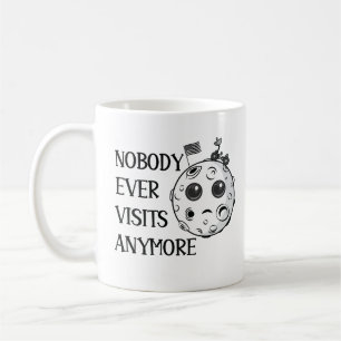 Niemand besucht noch einmal das sonnige Wetter auf Kaffeetasse