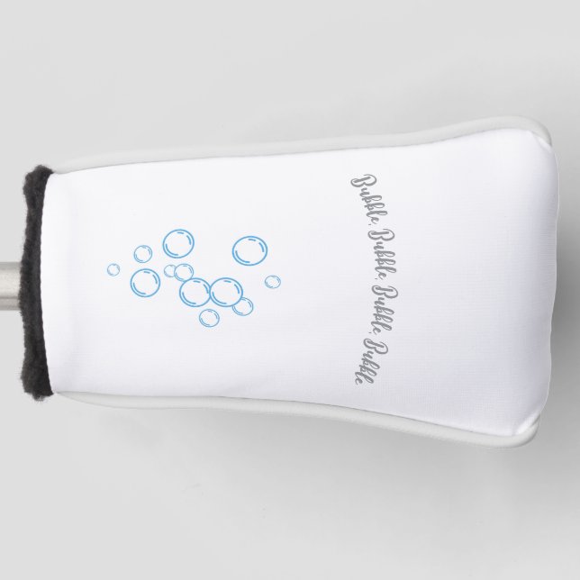 Niemand bläst die Schuld auf Golf Headcover (Vorderseite)