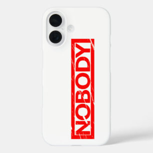 Niemand Briefmarke iPhone 16 Hülle