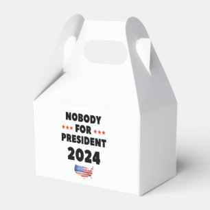 Niemand für Präsident 2024 Geschenkschachtel