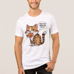 Niemand hat mich das machen sehen Tri-Blend shirt