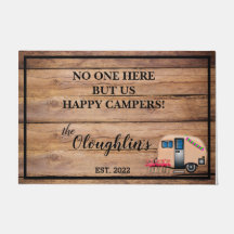 Niemand hier, außer uns glücklichen Campers Woodfa