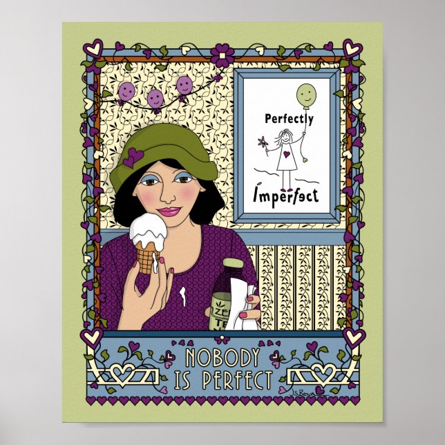 Niemand ist Perfect_A_8x10 POSTER (Vorne)