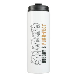 Niemand ist perfekt thermosbecher