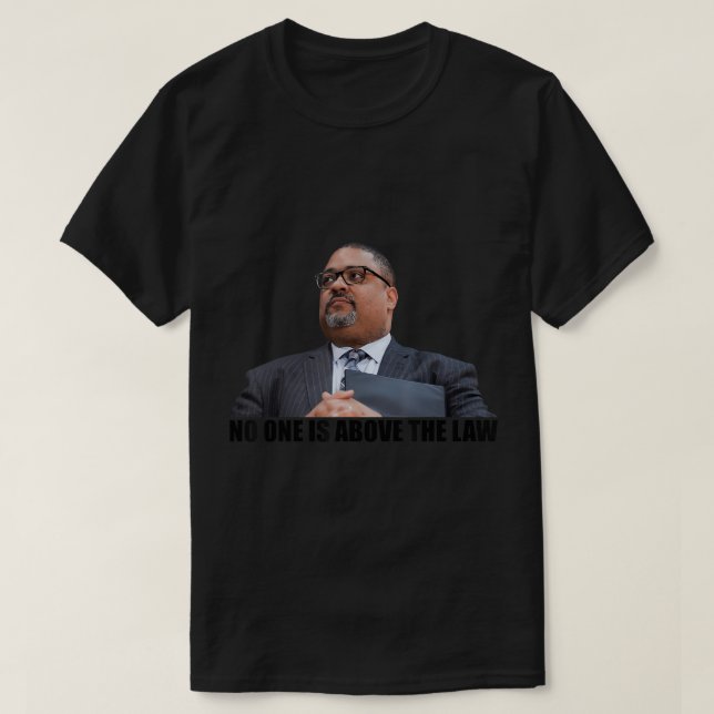 Niemand ist über dem T - Shirt des Gesetzes (Design vorne)