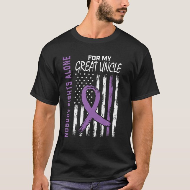 Niemand kämpft allein gegen die große Onkel-Epilep T-Shirt (Vorderseite)
