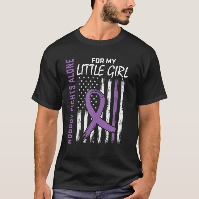 Niemand kämpft allein gegen die kleine Mädchen-Toc T-Shirt (Vorderseite)