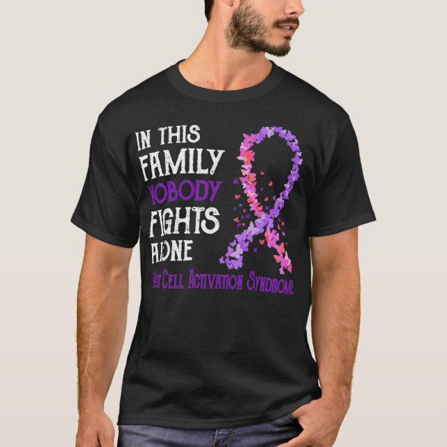 Niemand kämpft allein gegen die Mastzellaktivierun T-Shirt (Vorderseite)