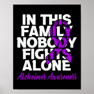 Niemand kämpft allein in dieser Familie Heimerheim Poster