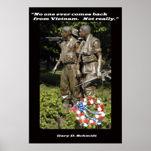 Niemand kommt je aus Vietnam zurück Poster
