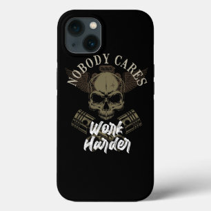Niemand kümmert Pistenkilometer Skulls Car Lover F Case-Mate iPhone Hülle