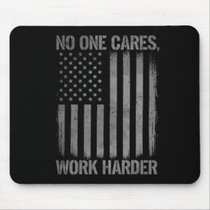 Niemand kümmert sich darum, das T-Shirt-Gewicht de Mousepad