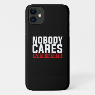 Niemand kümmert sich um die Arbeit Case-Mate iPhone Hülle