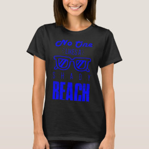 Niemand mag eine schattige Sonnenbrille im Sommer T-Shirt