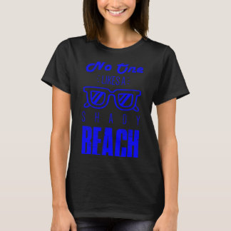 Niemand mag eine schattige Sonnenbrille im Sommer T-Shirt