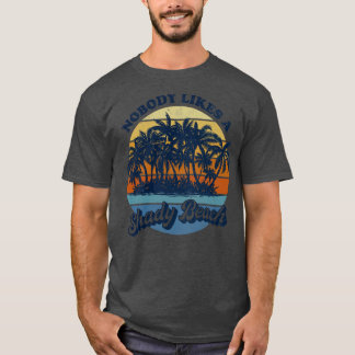 Niemand mag einen schattigen Strand T-Shirt