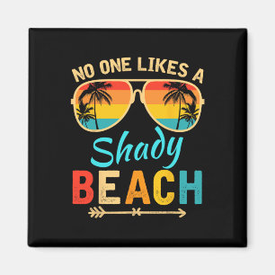 Niemand mag einen schattigen Strandurlaubsmodus, d Magnet