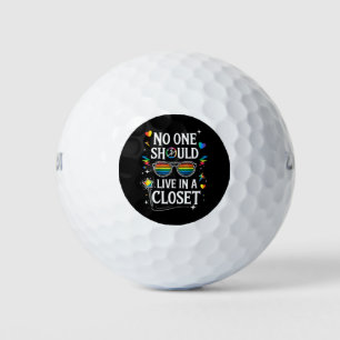 Niemand sollte in einem geschlossenen Lesbisch-Les Golfball