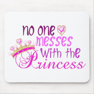 Niemand verriet mit der Prinzessin Mousepad