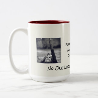 Niemand versteht uns* wie US* Zweifarbige Tasse