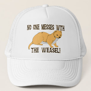Niemand verwirrt mit dem Weasel Truckerkappe