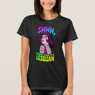 Niemand weiß, dass ich ein lesbischer Tattoooische T-Shirt