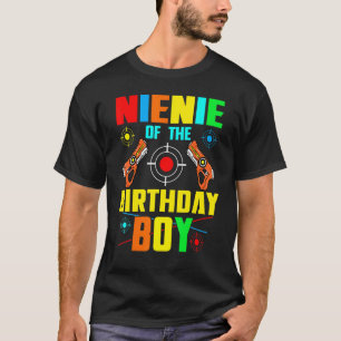 Nienie von der Geburtstagsjunge Lasertag Game Fami T-Shirt