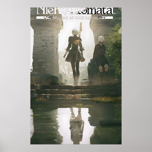 Nier Automata Poster - Become as God Version (Vorne)