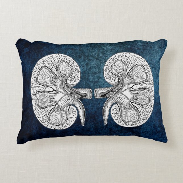 NIERE 2 ZEICHNEND PILLOW ZIERKISSEN (Vorderseite)