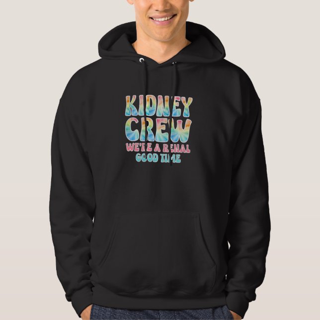 Niere Crew Shirt Dialyse Tech Niere Nurse Joke (Vorderseite)