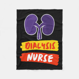 Niere Nurse Nephrologie Nurse Dialyse Technischer Fleecedecke
