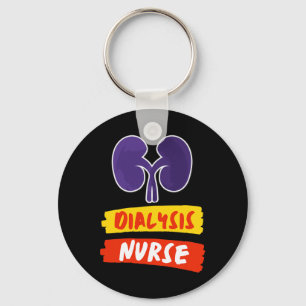 Niere Nurse Nephrologie Nurse Dialyse Technischer Schlüsselanhänger