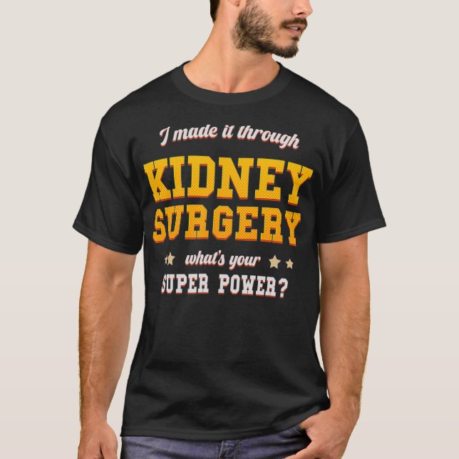 Niere Operation Erholung bald gut erhalten Transpl T-Shirt (Vorderseite)
