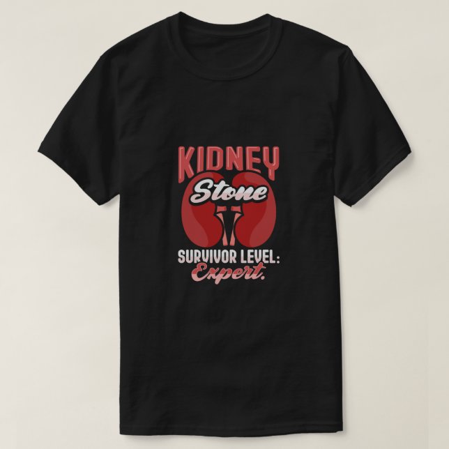 Niere Stone Operation Erholung T-Shirt (Design vorne)