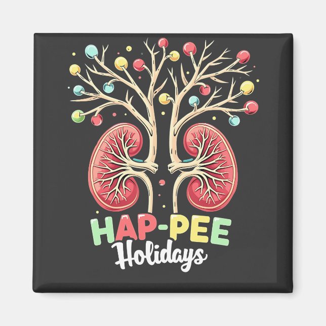 Nierenbewusstsein, Hap-Pee Holidays, Dialyse-Spaß Magnet (Vorne)