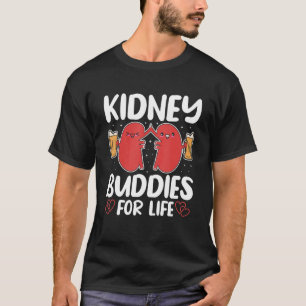 Nierenbuddies für das Bewusstsein der Organspende T-Shirt
