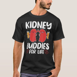Nierenbuddies für das Bewusstsein der Organspende T-Shirt