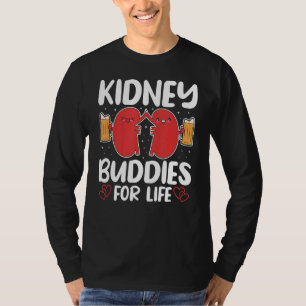 Nierenbuddies für das Bewusstsein der Organspende T-Shirt
