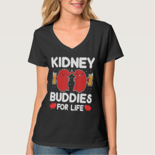 Nierenbuddies für die Organspende Sensibilisierung T-Shirt