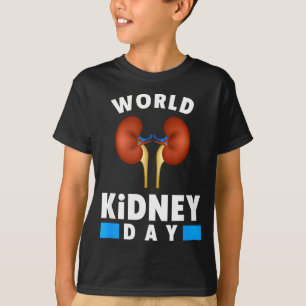 Nierenerkrankung Awareness-Shirt - Weltnierentag T-Shirt