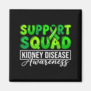 Nierenerkrankung Awareness Unterstützer-Team Krank Magnet