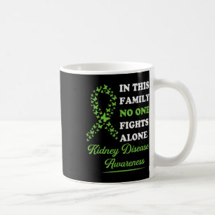 Nierenerkrankung Die Familie von Ribbon Kaffeetasse