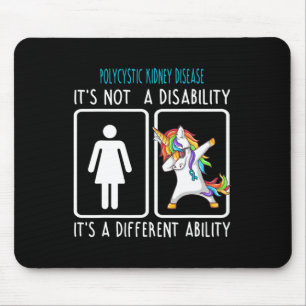 Nierenerkrankung Es ist keine Behinderung Mousepad