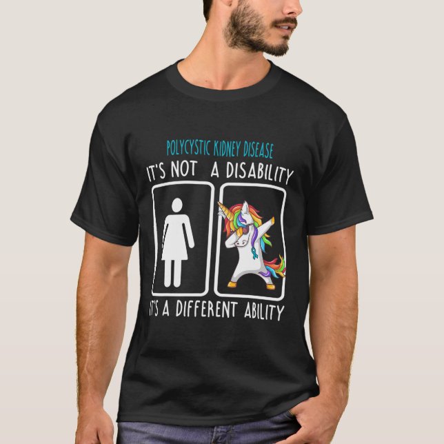 Nierenerkrankung Es ist keine Behinderung T-Shirt (Vorderseite)